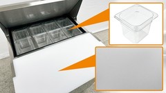 NEW 29″ Commercial Prep Table Sandwich Salad Deli Refrigerator NSF ETL 110V
