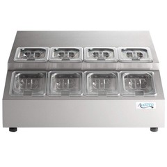 28″ Countertop Refrigerated Prep Rail
