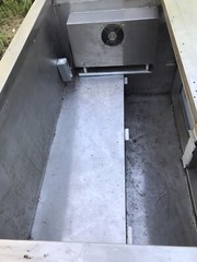 48” used 2 Door Commercial Refrigerated Sandwich Prep Table Works need Repairs