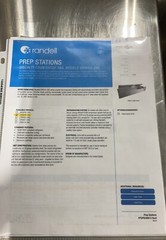 RANDELL PREP STATION CR9046 115V 1PH (CSI-521)