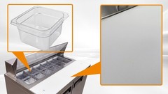 NEW 48″ Commercial Refrigerated Prep Table Sandwich Salad Pizza Cooler NSF ETL