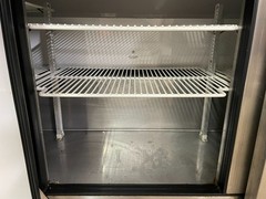 True TSSU-72-30M-B-ST 3-Door Mega Top Refrigerator Sandwich Prep Table