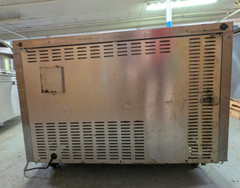 Continental Refrigerator SWF48 Worktop Freezer, Stainless, 2 Solid Doors