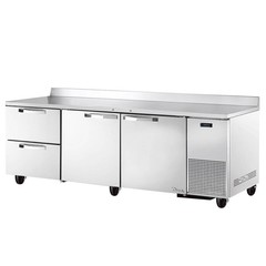 True TWT-93D-2-HC~SPEC3 93″ 2 Door & 2 Drawered Deep Worktop Refrigerator, 31…