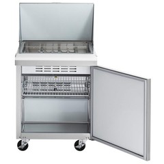 27″ 1 Door Mega Top Refrigerated Sandwich Prep Table