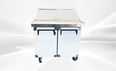 NEW 36″ Commercial Prep Table Mega Top Refrigerator Sandwich Salad Pizza NSF ETL