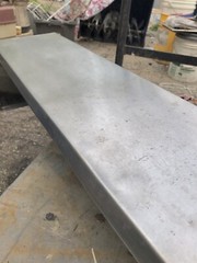 48” used 2 Door Commercial Refrigerated Sandwich Prep Table Works need Repairs