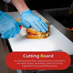 Atosa MSF8302GR 48″ 2 Door Sandwich Prep INCLUDES 5 Years Parts & Labor WARRANTY
