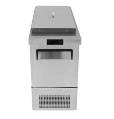 NEW 1 Door 17″ Refrigerated Prep Table Cooler w/ Night Cover NSF Atosa #1783
