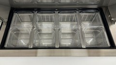 NEW 72″ Commercial Prep Table Refrigerator Standard Top Sandwich Salad Pizza NSF