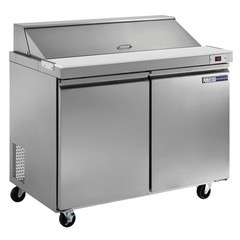 Kratos Commercial Refrigerator, 48″W Sandwich and Salad Prep Table with 2 Doors,
