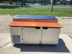 Sandwich Pizza Prep Table Beverage Air DP67HC 120V 1ph TESTED