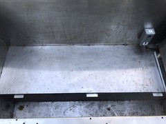 48” used 2 Door Commercial Refrigerated Sandwich Prep Table Works need Repairs