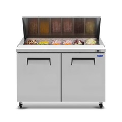 60″ Commercial Sandwich Prep Table Fridge with Precise Digital Temp Control