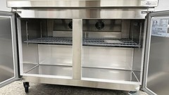 NEW 48″ Commercial Sandwich Salad Prep Table Refrigerator 12 Bin Station NSF ETL