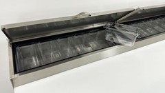 NEW 90″ Commercial Pizza Prep Table Refrigerator Large 19″ Board Worktop NSF