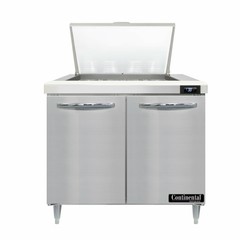 Continental Refrigerator D36N12M 36″ Mighty Top Refrigerated Sandwich Prep Ta…