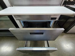 Used 27″ Delfield 18MC27P-BI Refrigerated Prep Table with 2 Drawers