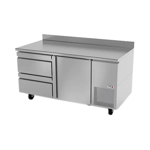 Fagor Refrigeration 68″ Stainless Steel Worktop Refrigerator With Two Drawers