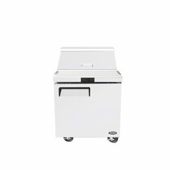 NEW 1 Door 28″ Refrigerated Mega Top Prep Table Cooler NSF Atosa MSF8305GR #2230