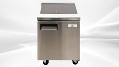 NEW 27″ Commercial Prep Table Sandwich Salad Deli Refrigerator NSF ETL 110V