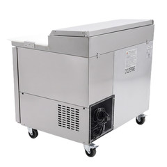NSF 44″ W Sandwich/Salad Prep Table Cooler 6 Pan Pizza Cooler