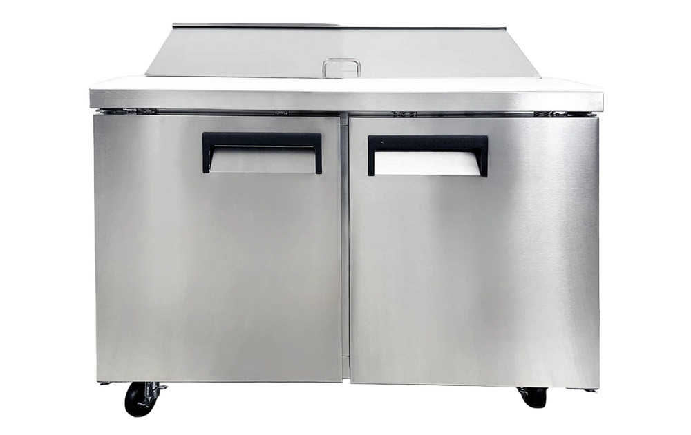 NSF 47″ W Sandwich/Salad Prep Table Cooler 12 Pan Pizza Cooler