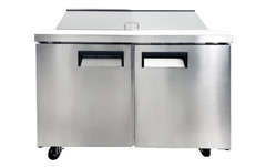 NSF 47″ W Sandwich/Salad Prep Table Cooler 12 Pan Pizza Cooler