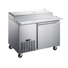 Omcan USA 50042 49″ Pizza Prep Table Refrigerated Counter