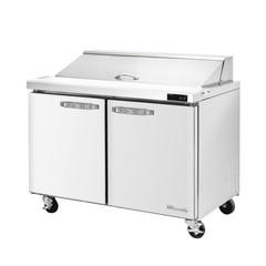 Blue Air BLPT48-HC 48″ Two Section Sandwich Prep Table, 13.1 cu. ft.