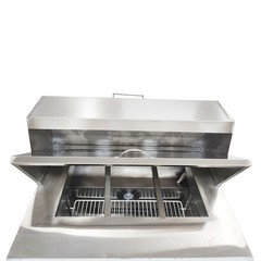 110V 163L Commercial Salad Refrigerator 2-8℃ Sandwich Salad Prep Table w/ 6 Pans