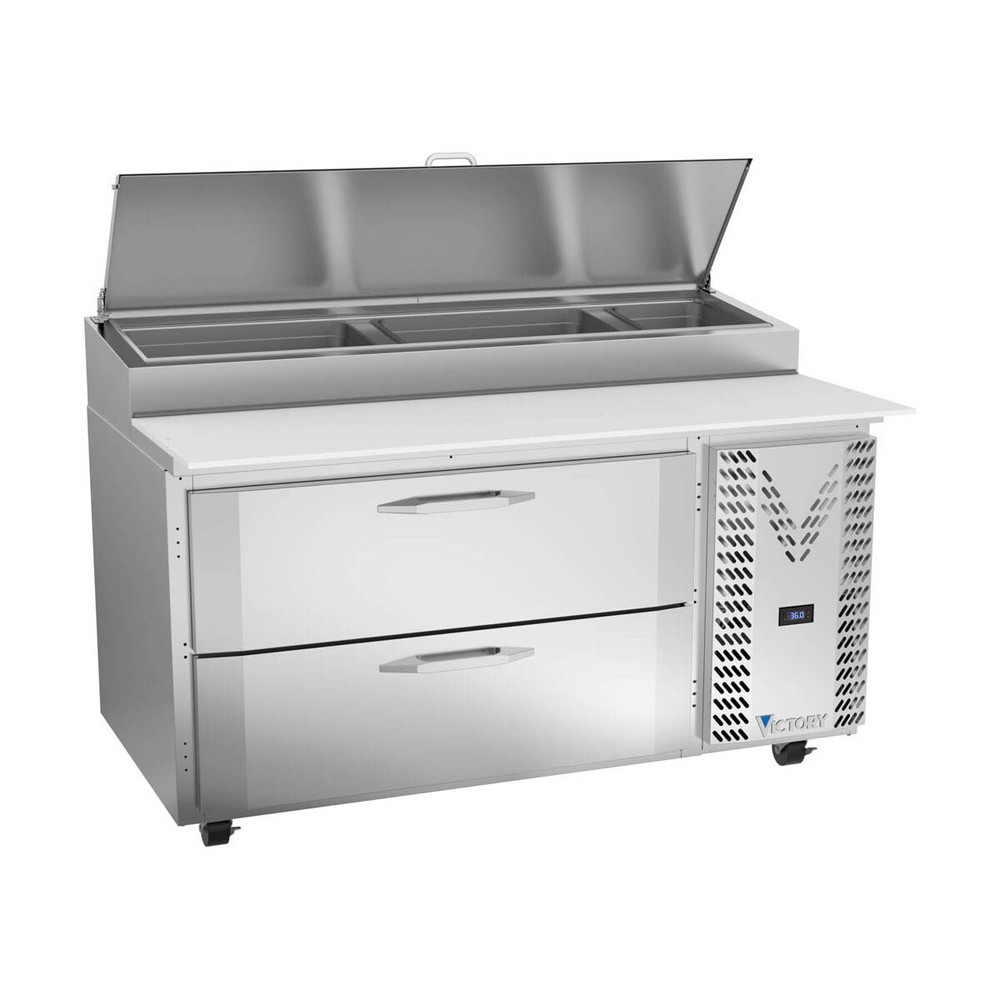 Victory VPPD60HC-2 60″ Refrigerated Pizza Prep Table