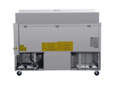 60″ Commercial Refrigerators Sandwich & Salad Prep Table Mega Top With 16 Pans