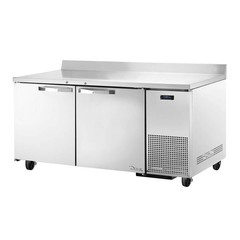 True TWT-67F-HC~SPEC3 67″ Two Section SPEC SERIES® 2 Solid Door Deep Work Top…