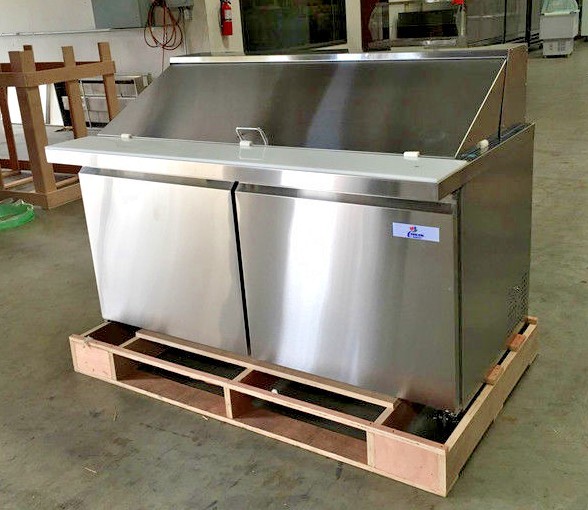 NEW 60″ Commercial Refrigerator Mega Top Sandwich Salad Pizza Prep Table NSF