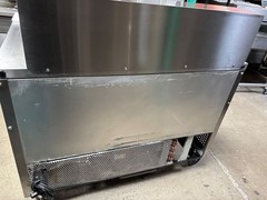 2 Door 4′ Mega Top Sandwich Food Prep Table Cooler True TSSU-48-18M-B 48″ Fridge