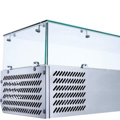 Coldline 60″ Refrigerated Pizza Prep Table Dough Retarder w/ Topping Rail | NSF