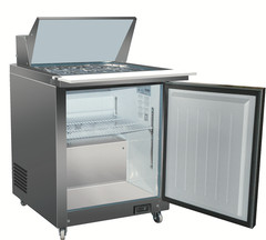 Valpro VP29SM 29″ One Section Mega Top Sandwich/Salad Prep Table w/ 1 Door