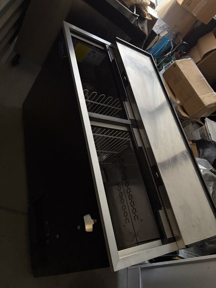Valpro VPB50 Commercial Refrigerated Prep Table, 2 Doors, Standard Top