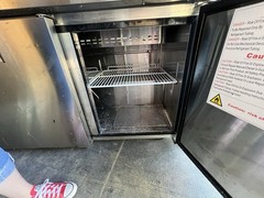 Atosa MSF8308GR Mega Top 3 Door Prep Table Refrigerator 21.1 Cu Ft