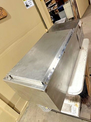DELFIELD CTP8146-NB COUNTER TOP REFRIGERATED SELF CONTAINED COOLER TOPPING RAIL