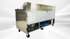 NEW 72″ Commercial Prep Table Refrigerator Standard Top Sandwich Salad Pizza NSF