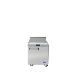 Atosa MSF8301GR 27″ One Section Salad Sandwich Prep Table Refrigerator