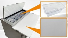NEW 50″ Commercial Pizza Prep Table Refrigerator Cooler Depot Model PICL1 NSF
