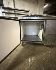 TRUE TPP-44 44” PIZZA PREP TABLE COOLER REFRIGERATOR USED