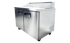 NSF 47″ W Sandwich/Salad Prep Table Cooler 12 Pan Pizza Cooler