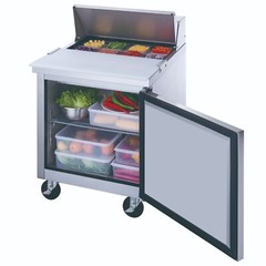 Chef AAA – 29″ Sandwich Prep Table (8) Pans (NEW)