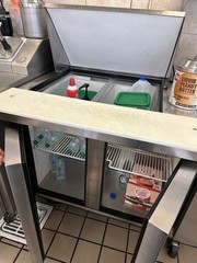 Refrigerated Prep Table True TSSU3612B