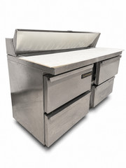 Continental Refrigerator SW60-N-16C-D 60 4 Drawer Sandwich Prep Table (Used)