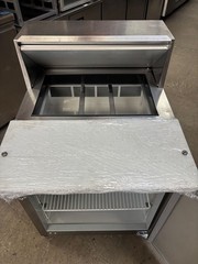 27″ Refrigerated Sandwich Prep Table Traulsen UPT276-R NSF Topping Cooler #4509